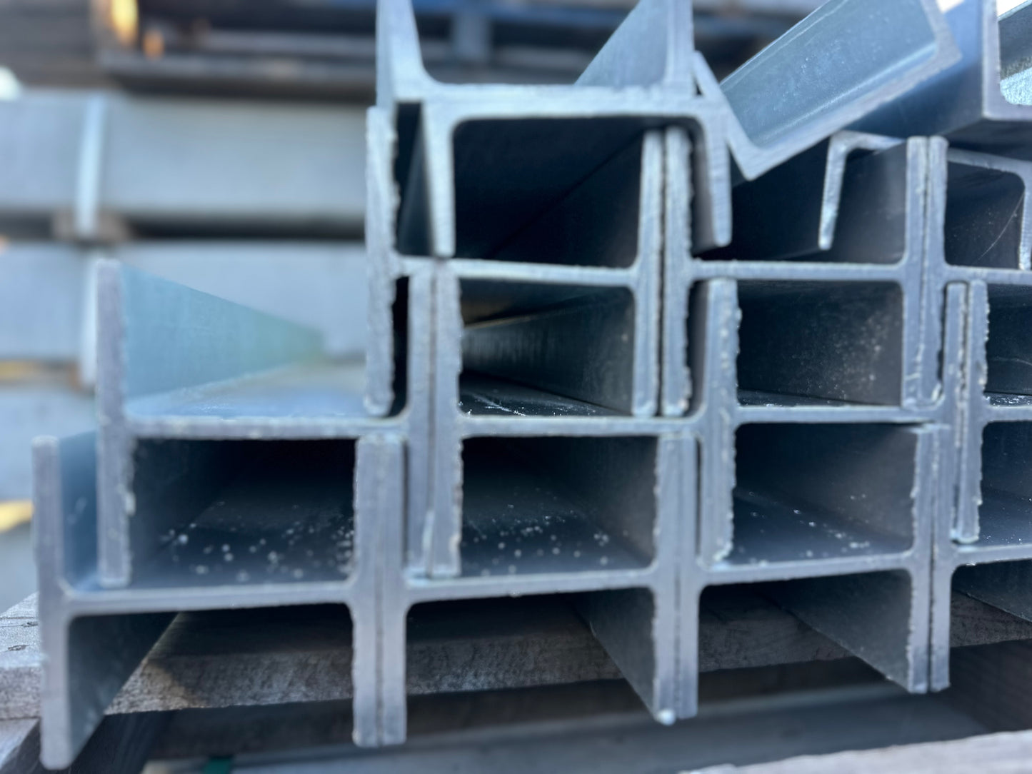 Retaining wall steel posts