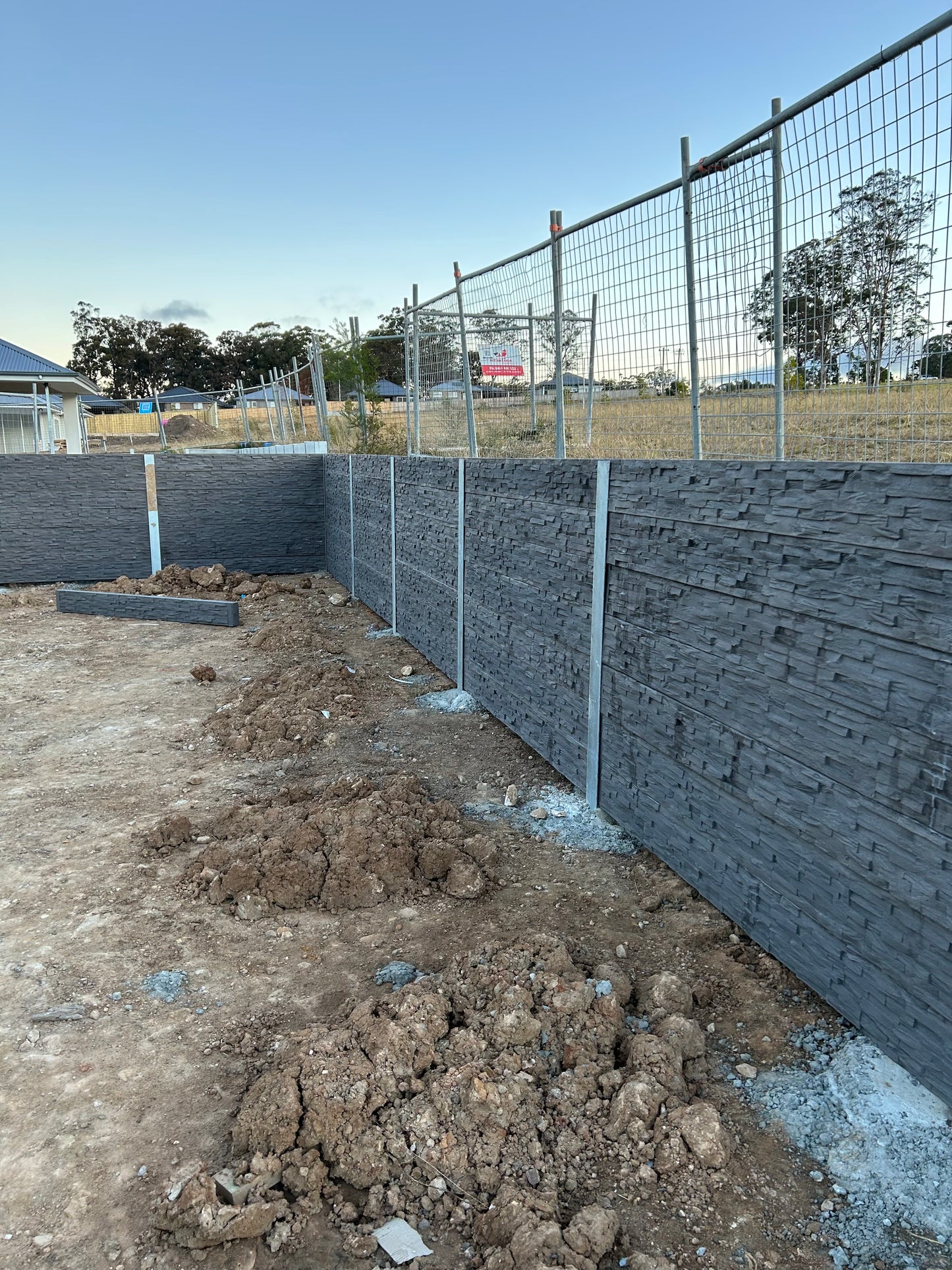 Stack Stone Concrete Sleepers for Retaining wall