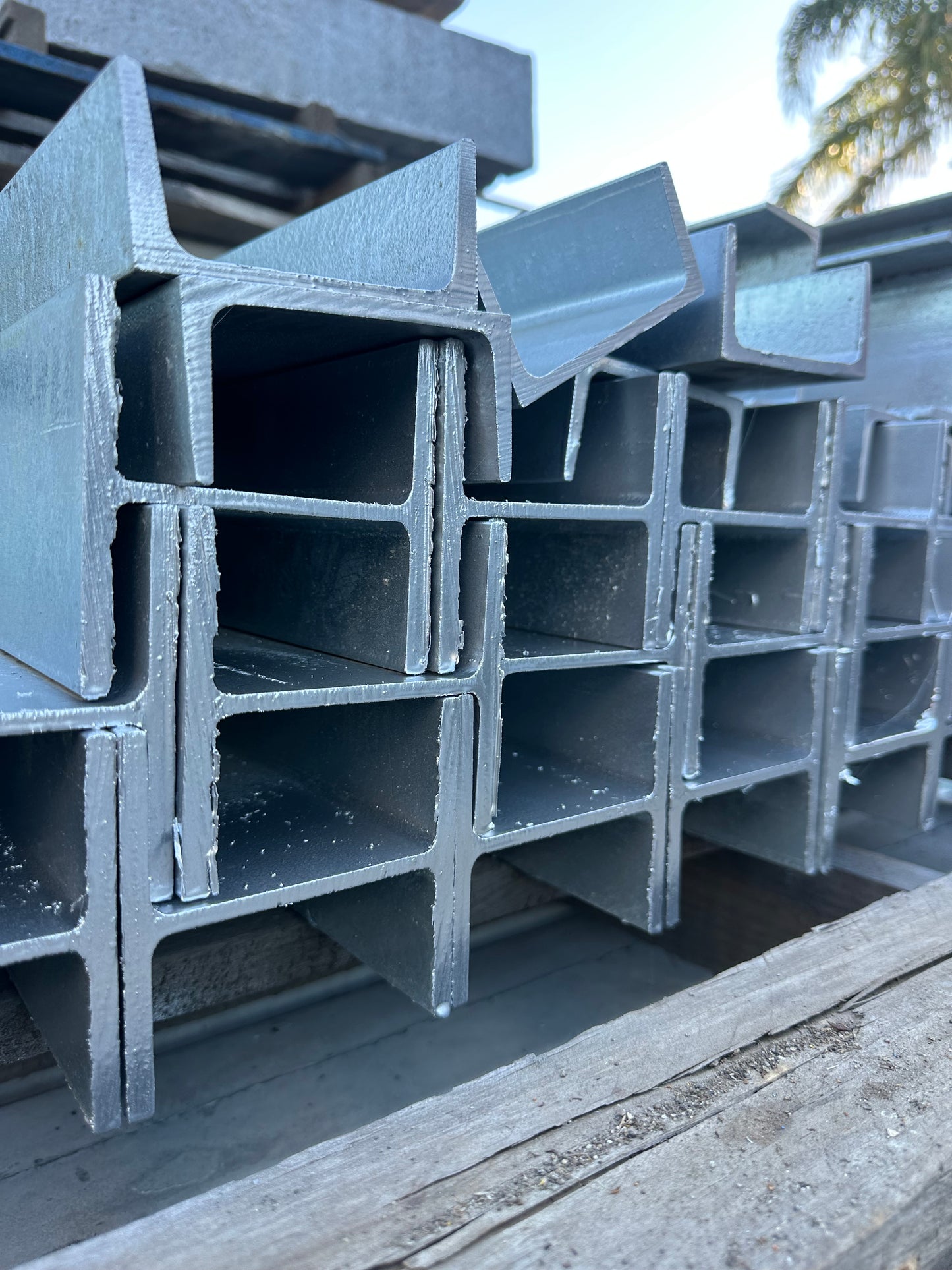 C Posts for retaining wall