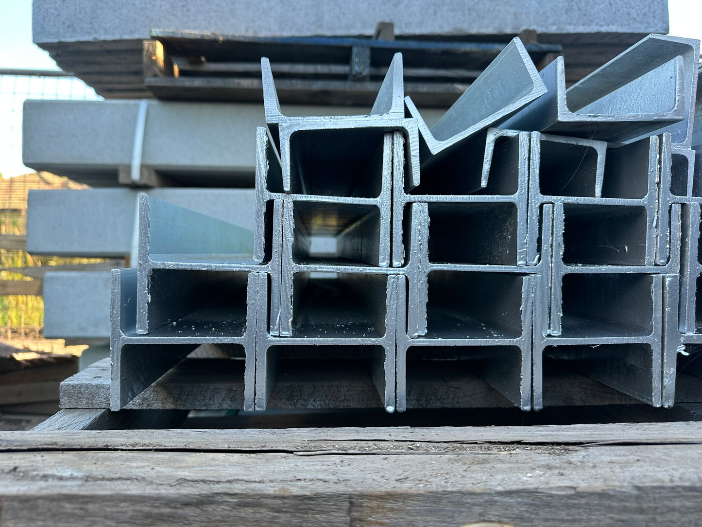 Galvanized H Steel Posts