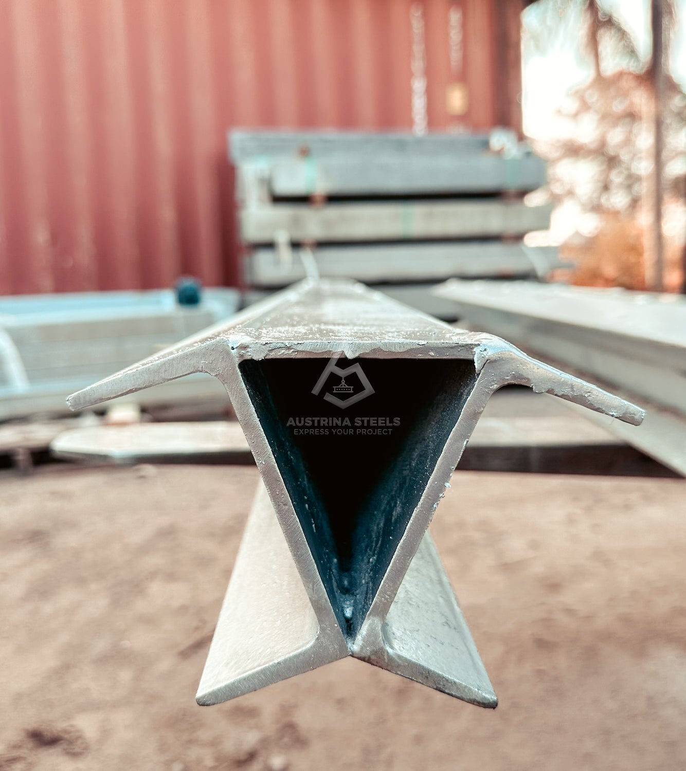 45 Degree Steel Posts for Retaining wall