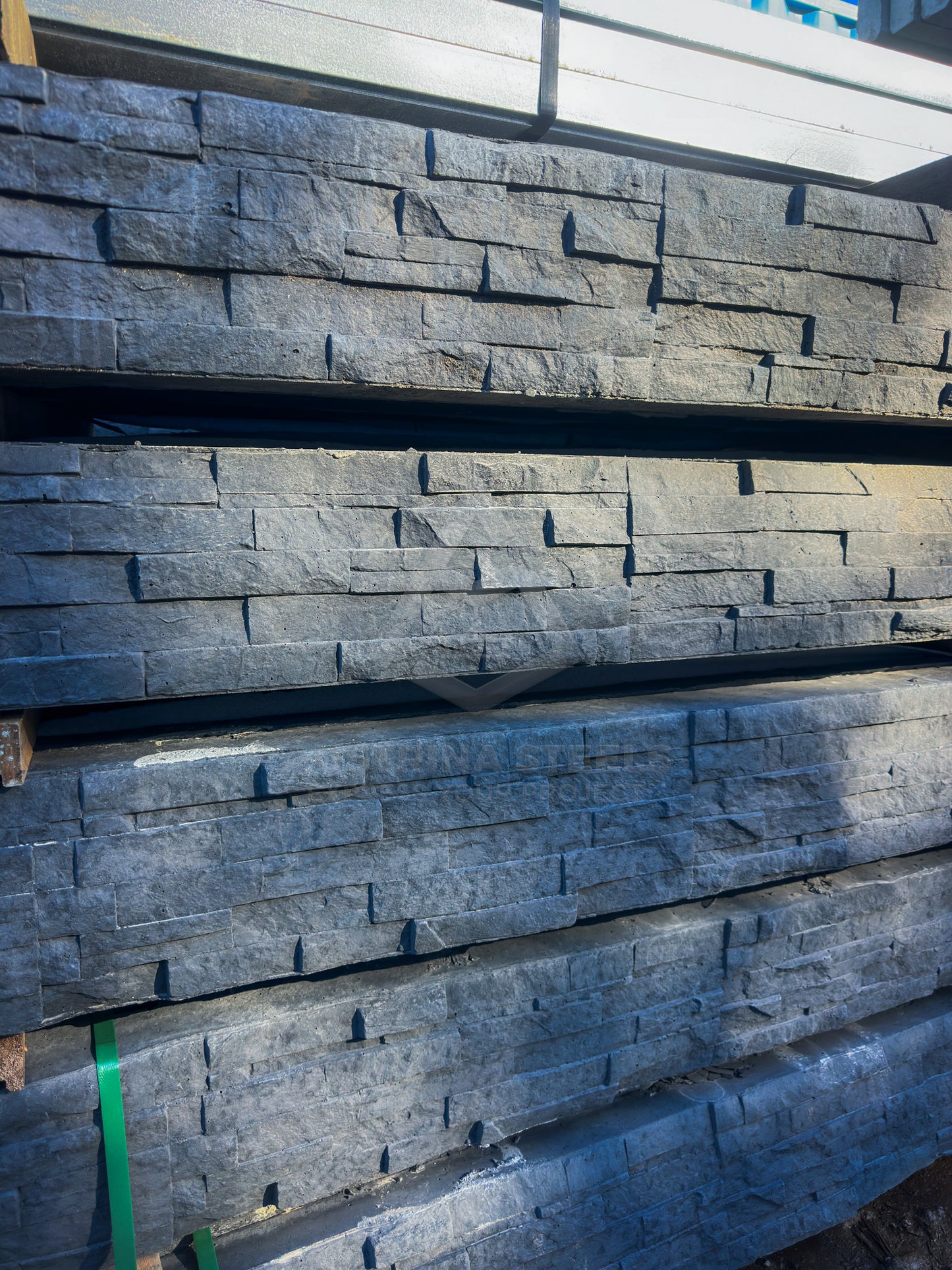 Stack Stone Concrete Sleepers for Retaining wall