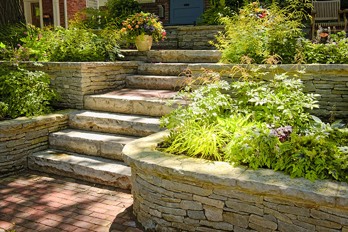 waterproofing a retaining wall