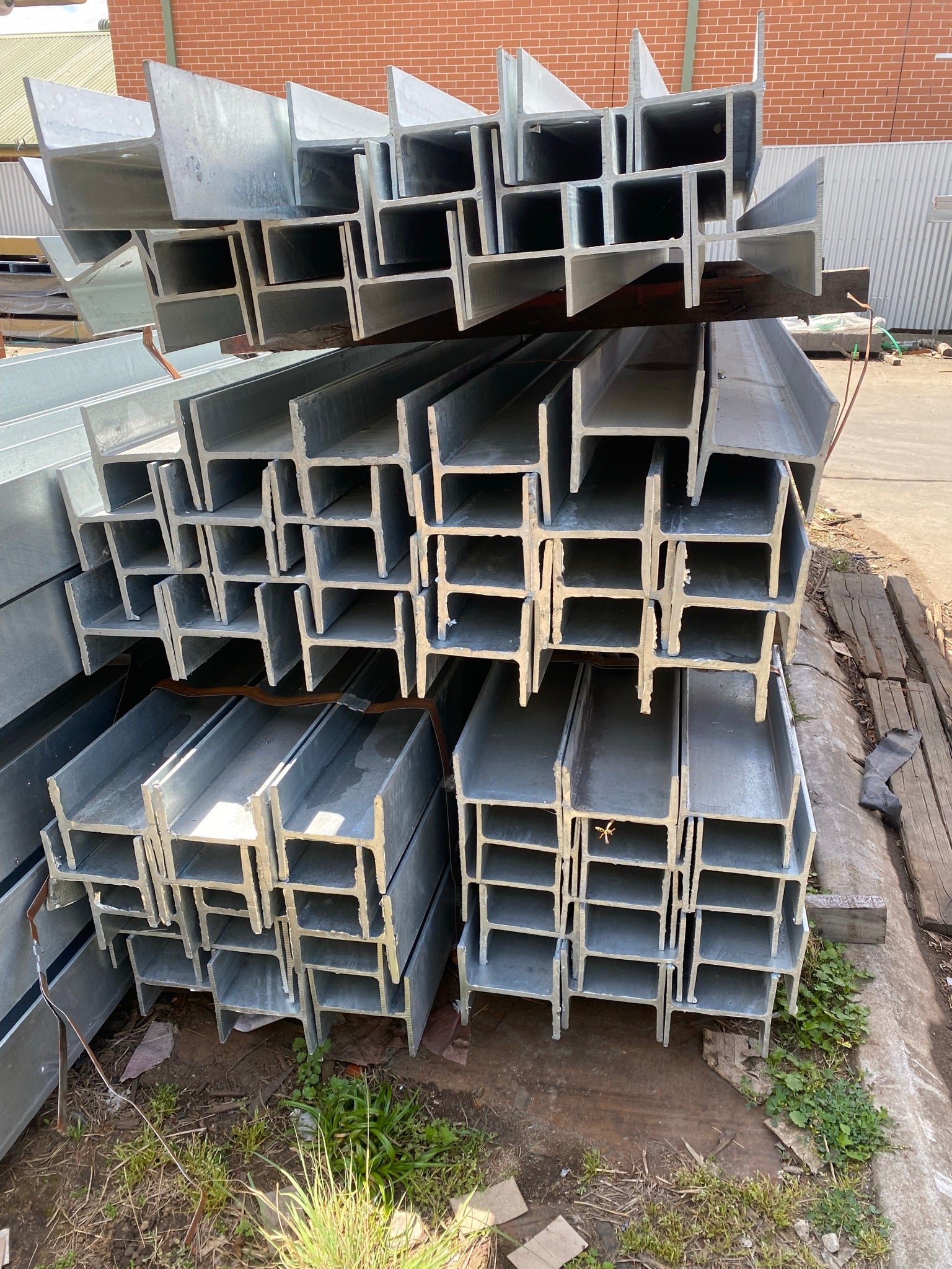 Retaining Wall Galvanized Steel Posts