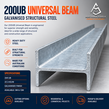 200UB GAL Universal Beam 22.3