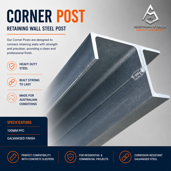 Retaining Wall Corner Post