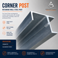 Retaining Wall Corner Post