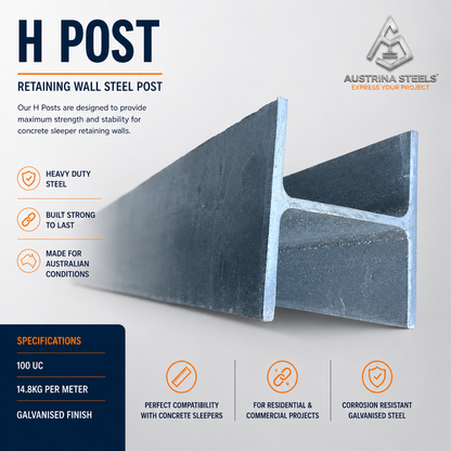 Retaining wall Steel Post
