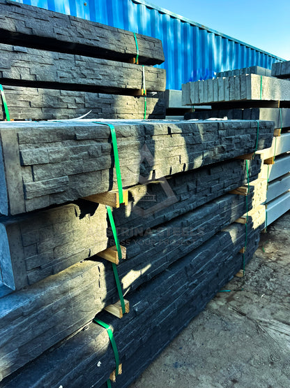 Stack Stone Concrete Sleepers for Retaining wall