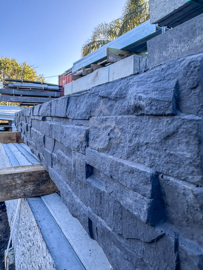Stack Stone Concrete Sleepers for Retaining wall