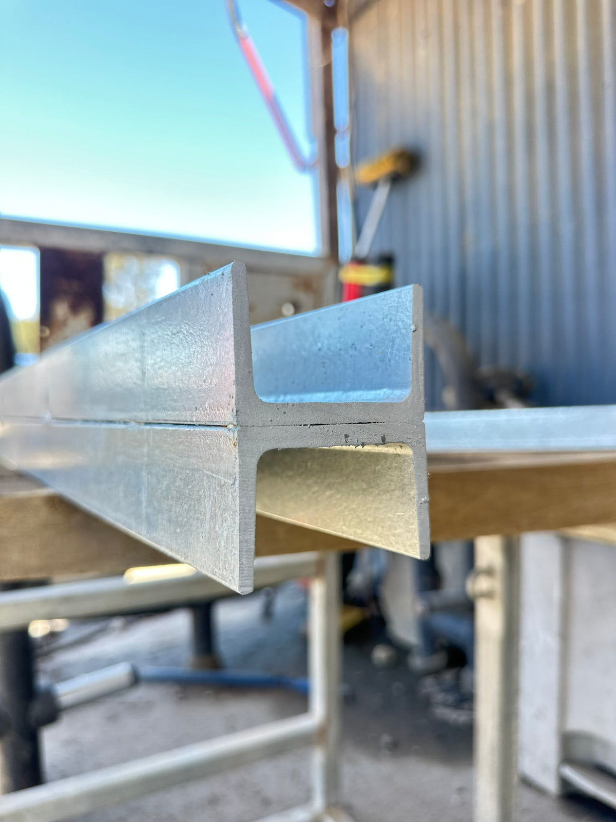 50mm H Steel Post for Retaining wall