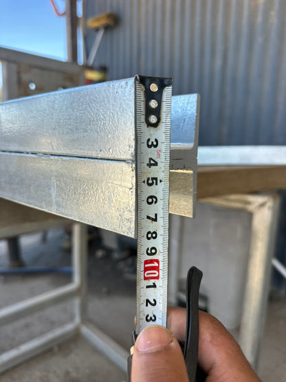 50mm H Steel Post for Retaining wall