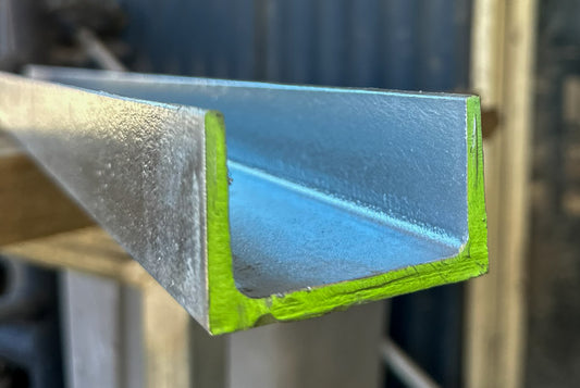 50mm C Steel post for Retaining wall