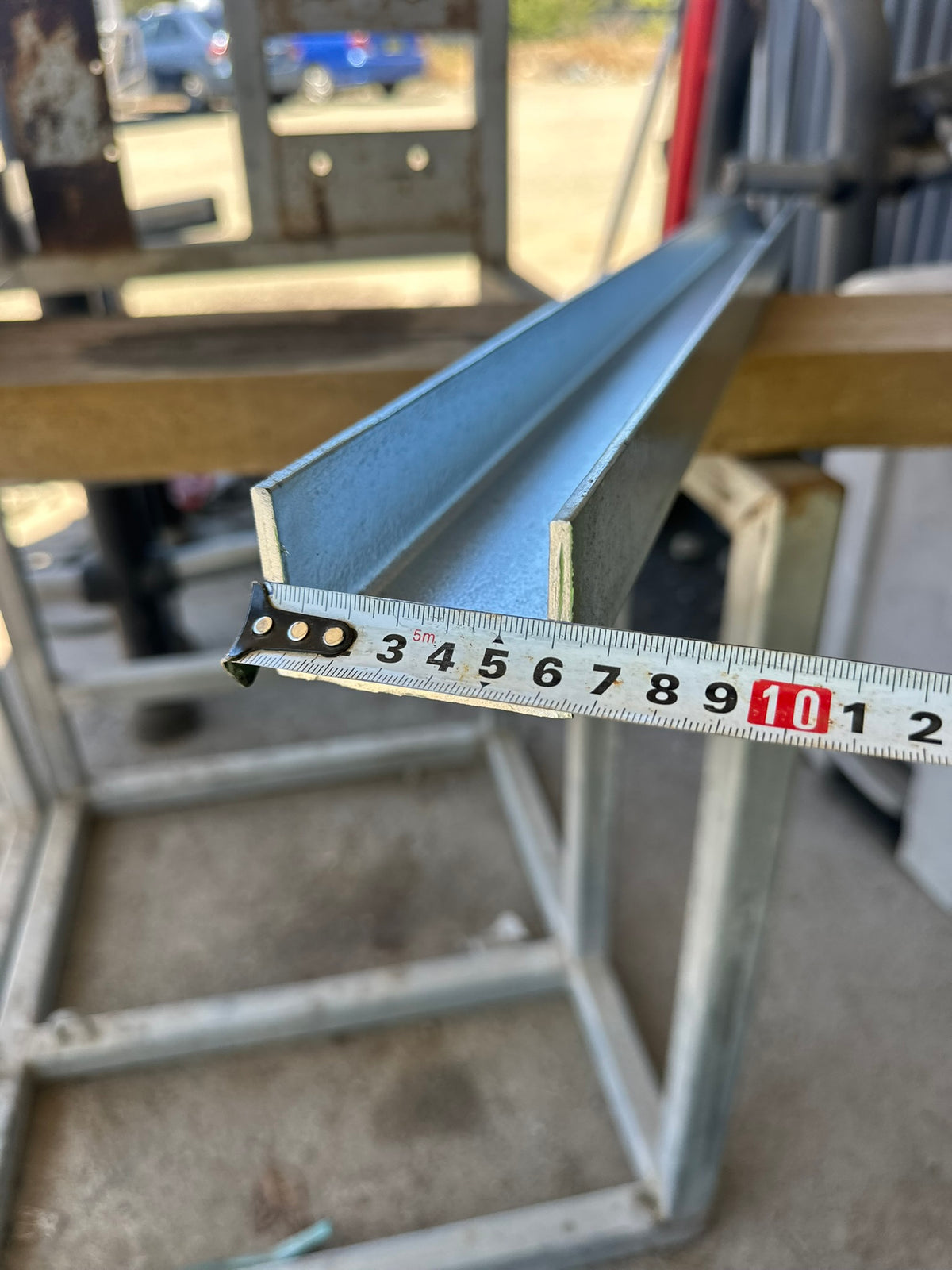 50mm C Steel post for Retaining wall