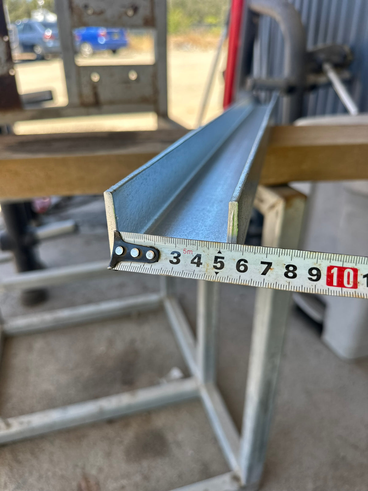 50mm C Steel post for Retaining wall