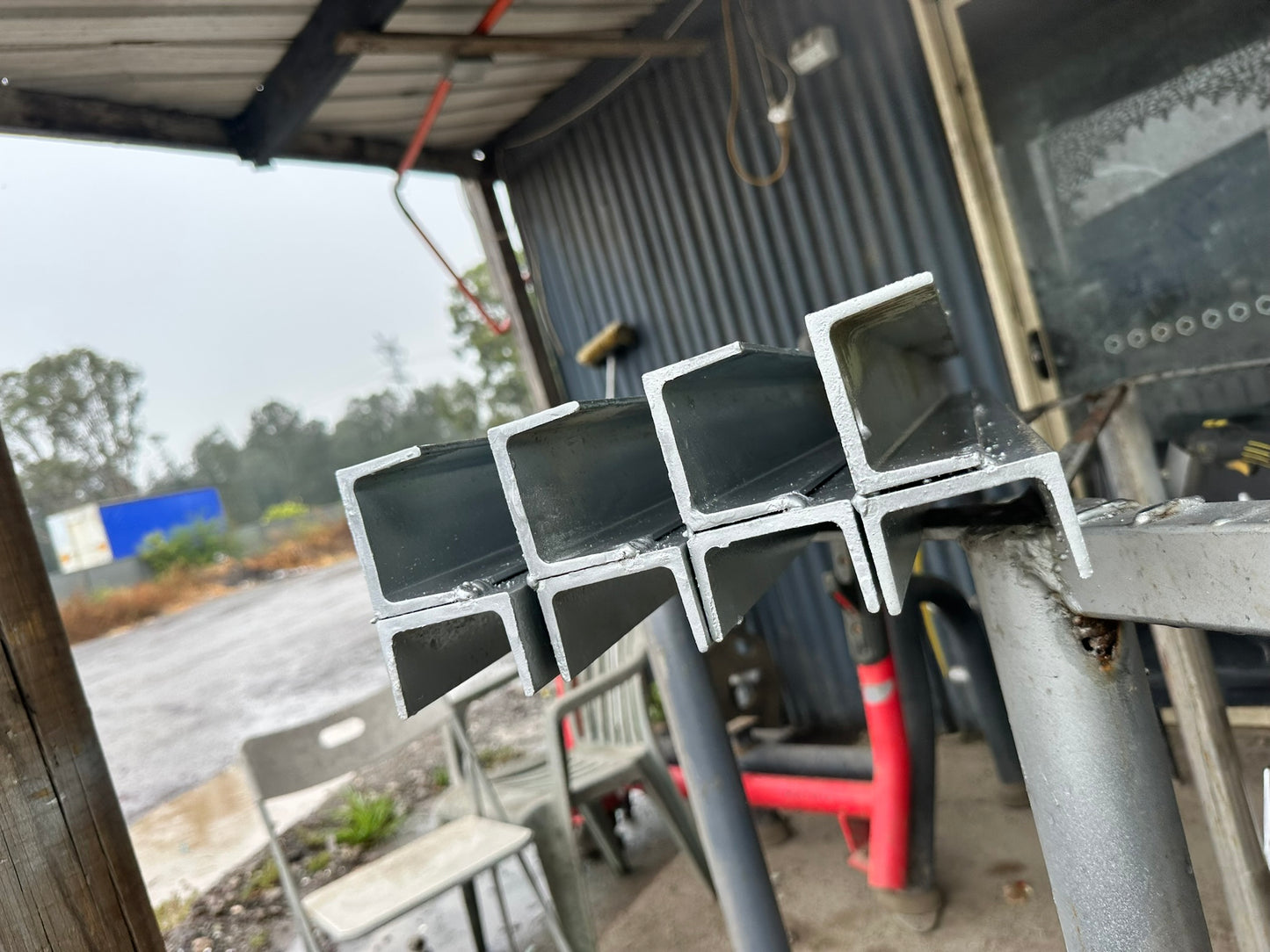 50mm Corner Post for Retaining Wall