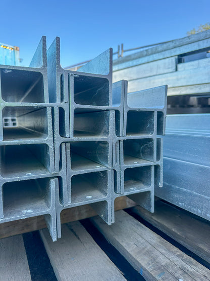 Galvanised steel posts