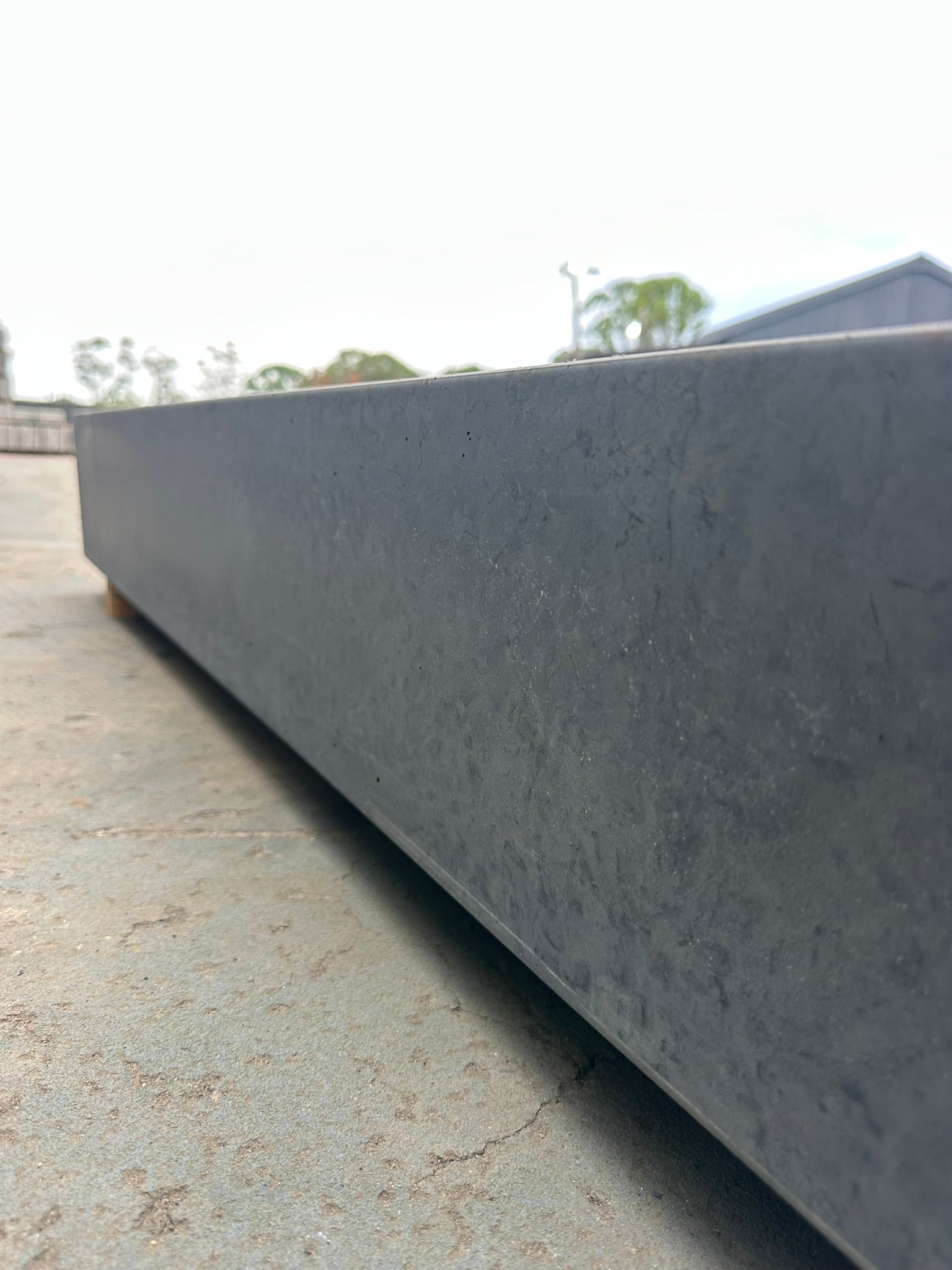Smooth face Charcoal Concrete Sleepers
