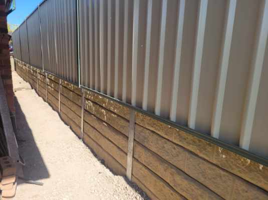 2.0m Sandstone Rockface Concrete Sleepers