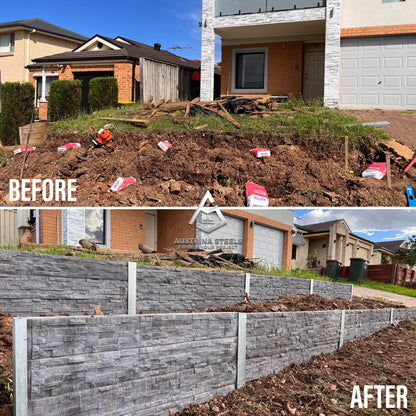 Stackstone concrete sleepers gives your garden an amazing looks