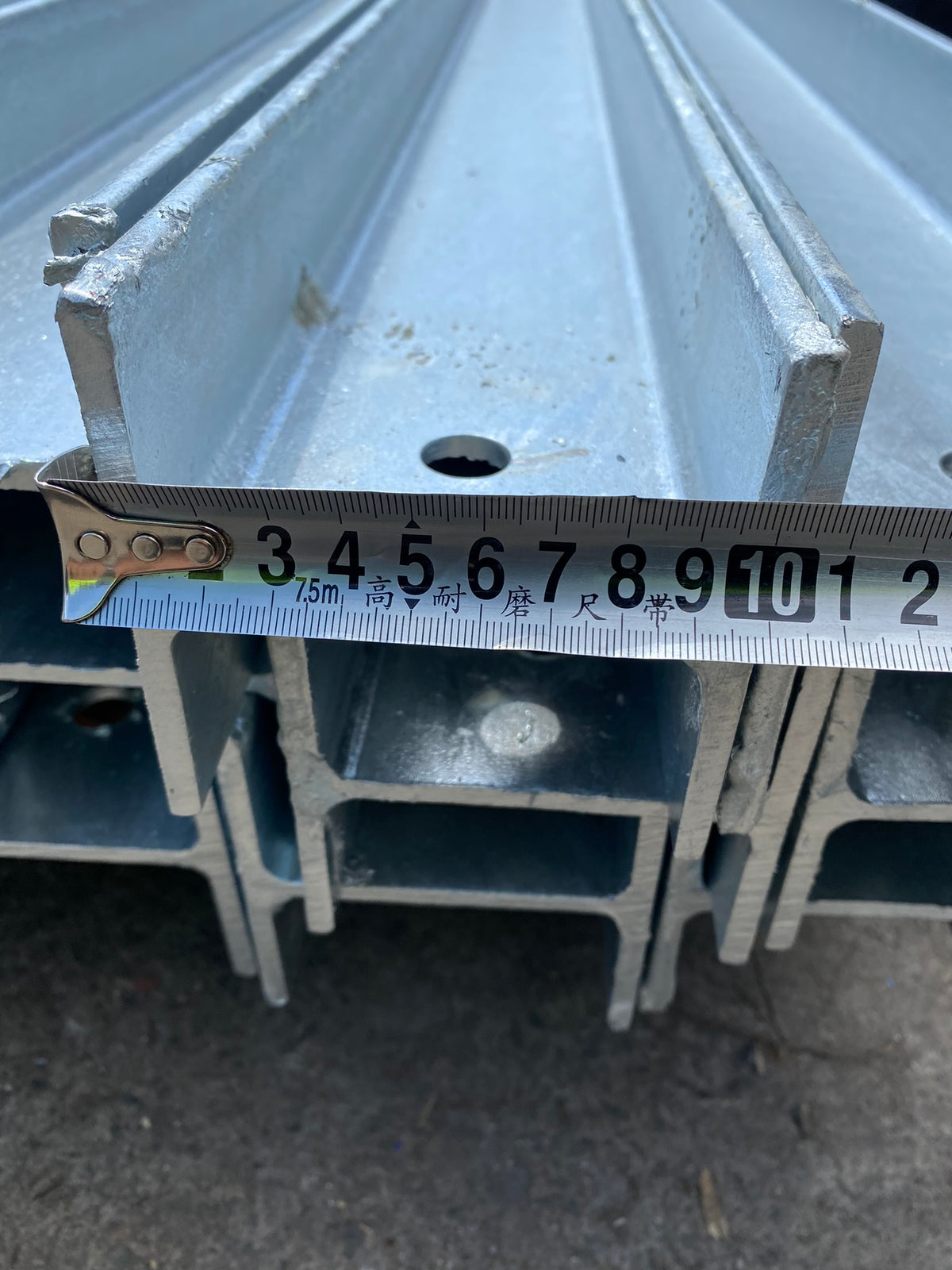 H Steel Post for Retaining wall 